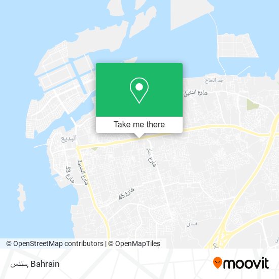 سندس map