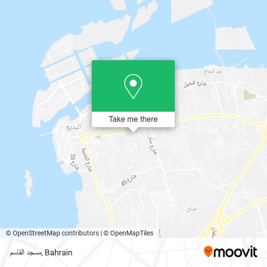 مسجد القاسم map