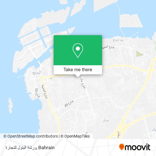ورشة البتول للنجارة map