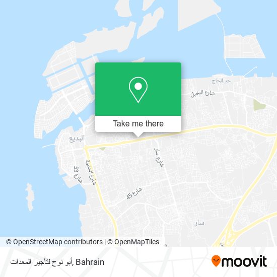 أبو نوح لتأجير المعدات map
