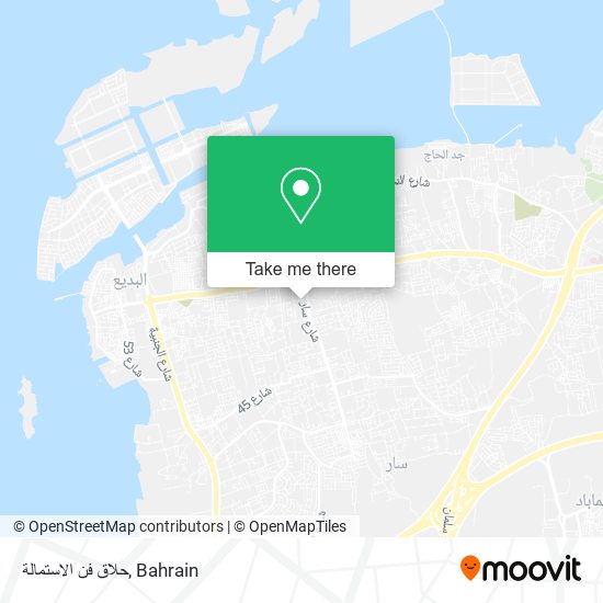 حلاق فن الاستمالة map