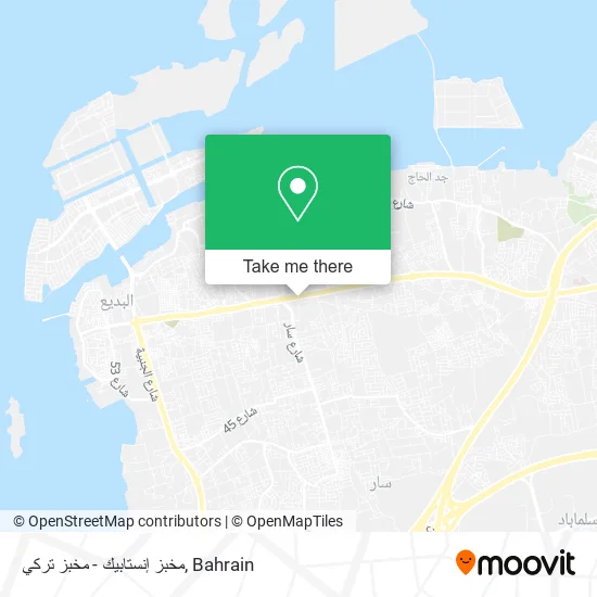 مخبز إنستابيك - مخبز تركي map