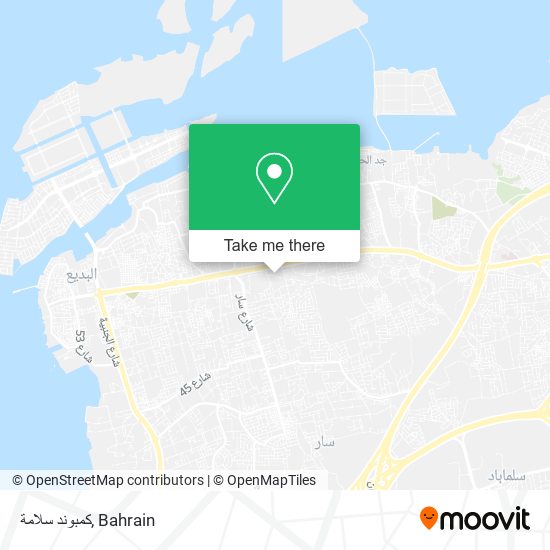 كمبوند سلامة map