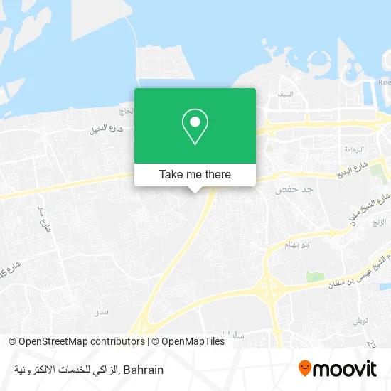 الزاكي للخدمات الالكترونية map