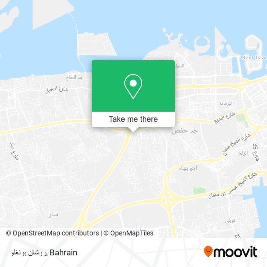 روشان بونغلو map
