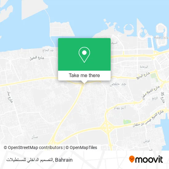 التصميم الداخلي للمستطيلات map