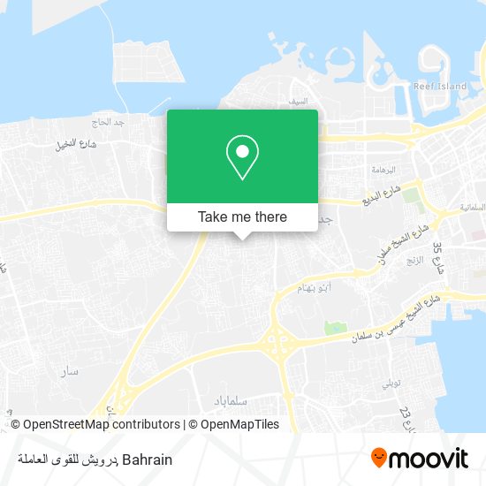 درويش للقوى العاملة map