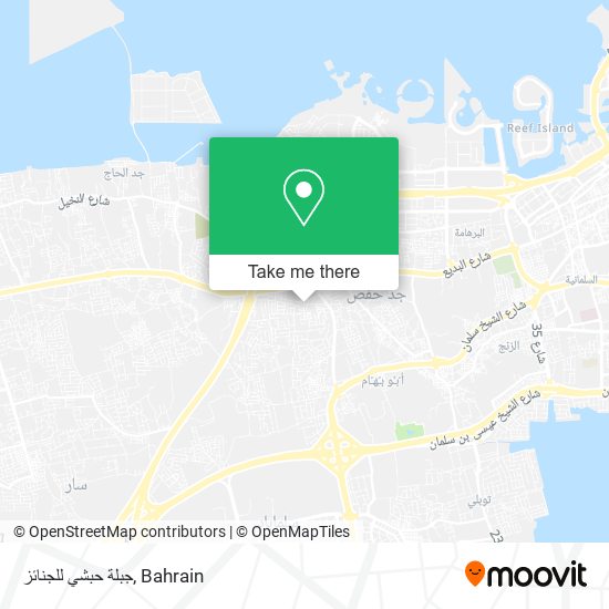جبلة حبشي للجنائز map