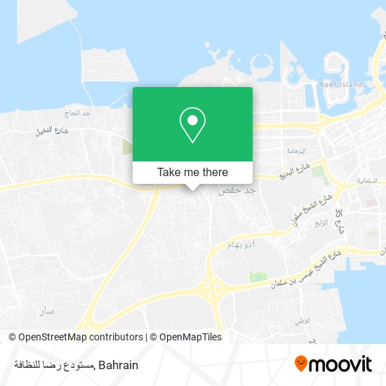 مستودع رضا للنظافة map