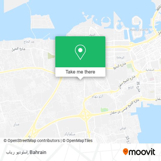 استوديو رباب map