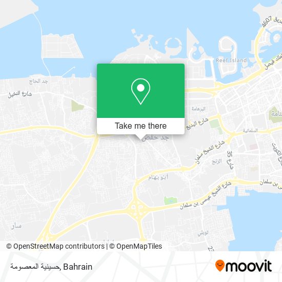 حسينية المعصومة map