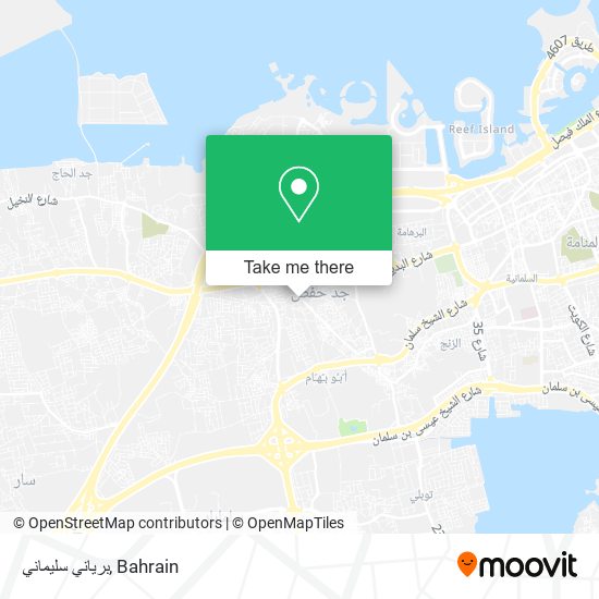 برياني سليماني map