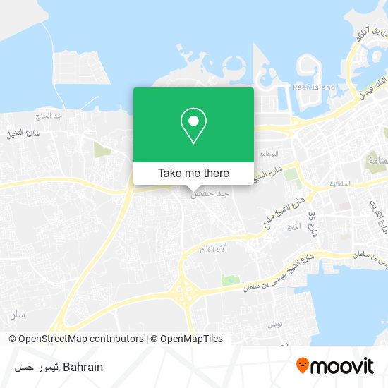 تيمور حسن map