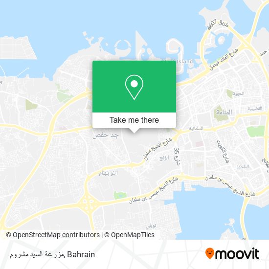 مزرعة السيد مشروم map