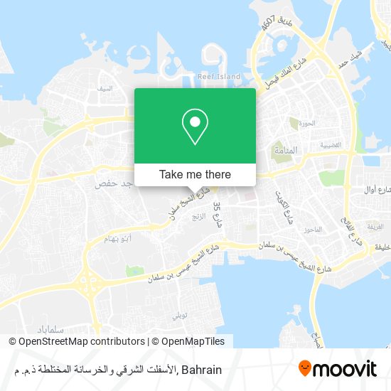 الأسفلت الشرقي والخرسانة المختلطة ذ.م. م map