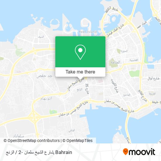 شارع الشيخ سلمان -2 / الزنج map