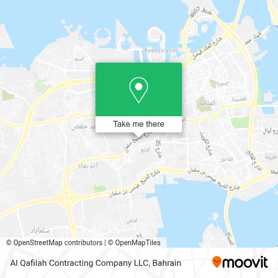 Al Qafilah Contracting Company LLC map