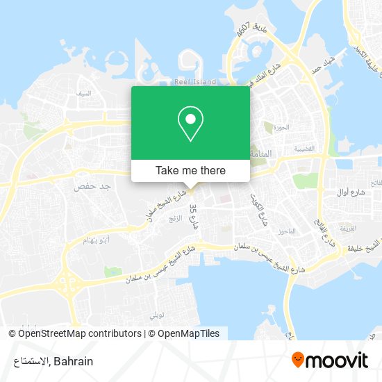 الاستمتاع map