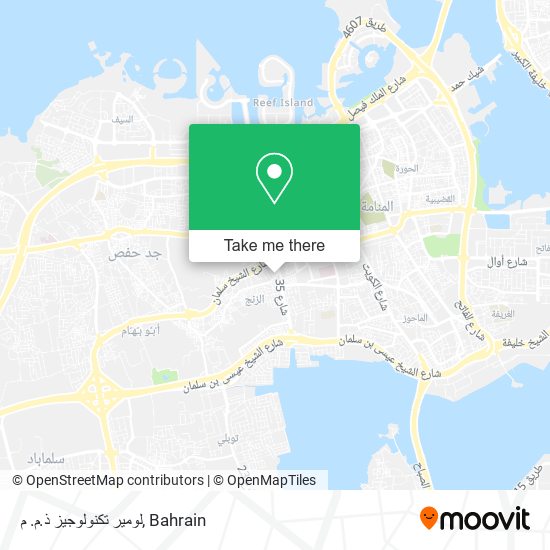 لومير تكنولوجيز ذ.م. م map