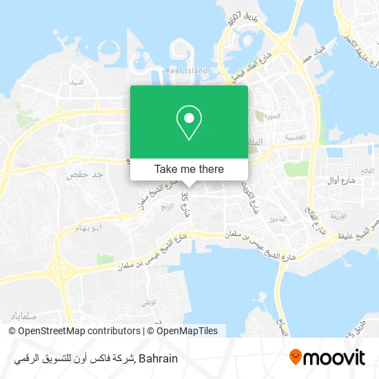 شركة فاكس أون للتسويق الرقمي map