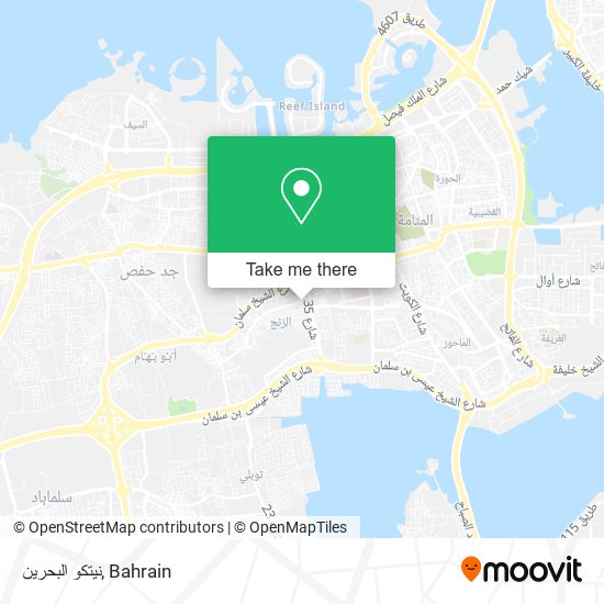 نيتكو البحرين map