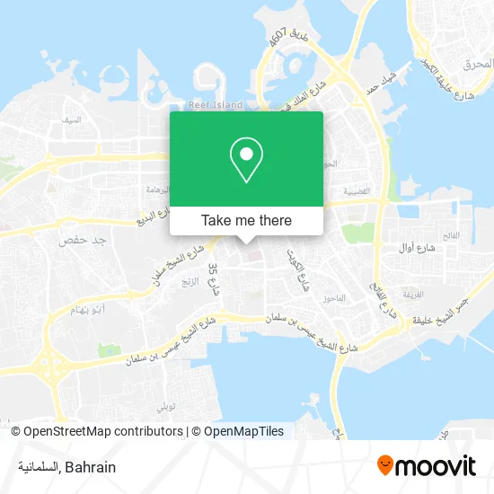 السلمانية map