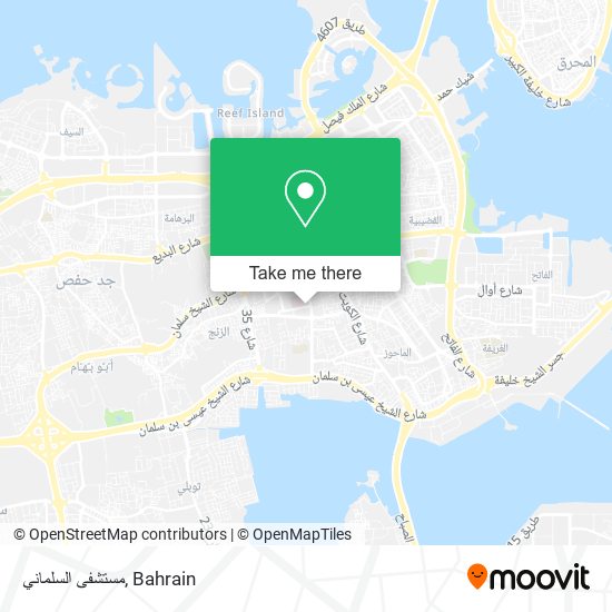 مستشفى السلماني map