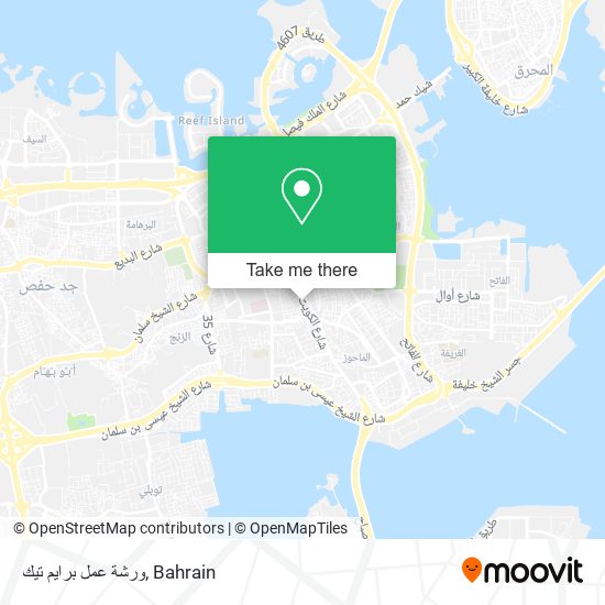 ورشة عمل برايم تيك map