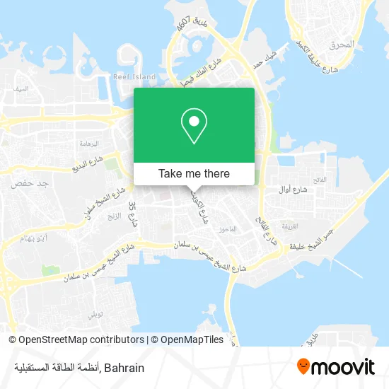 أنظمة الطاقة المستقبلية map