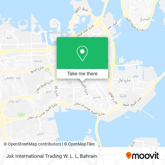 Jsk International Trading W. L. L map