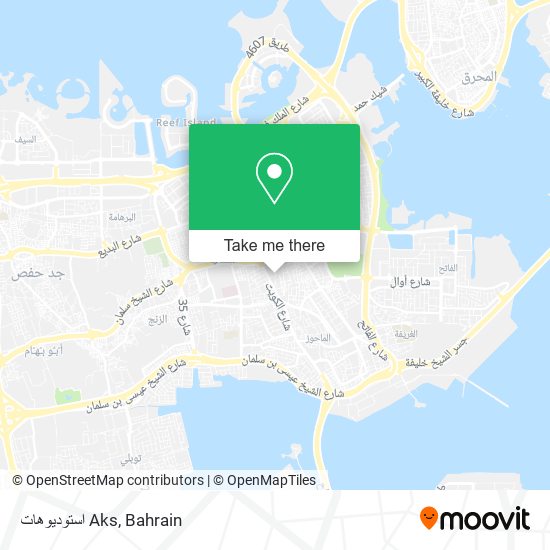 استوديوهات Aks map