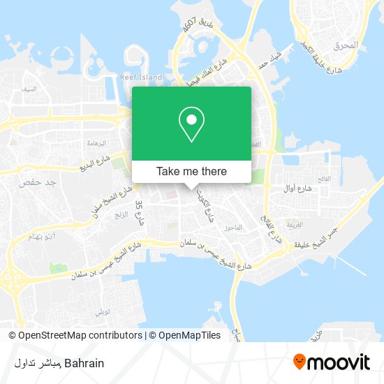 مباشر تداول map