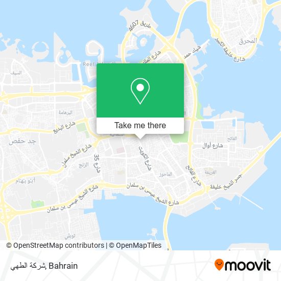 شركة الطهي map