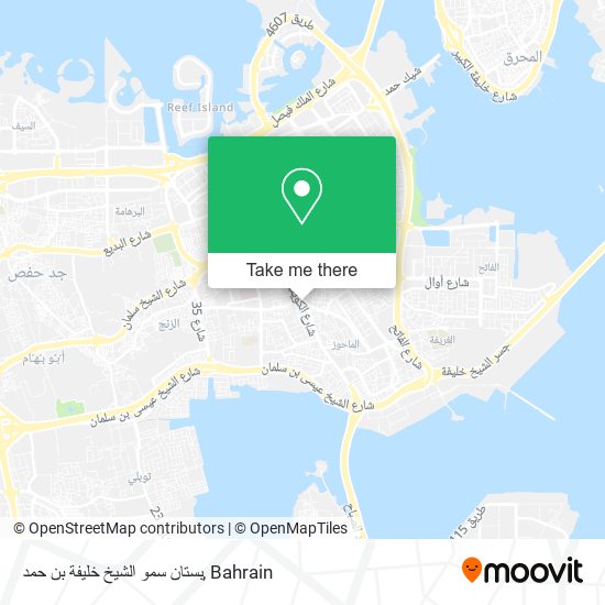 بستان سمو الشيخ خليفة بن حمد map