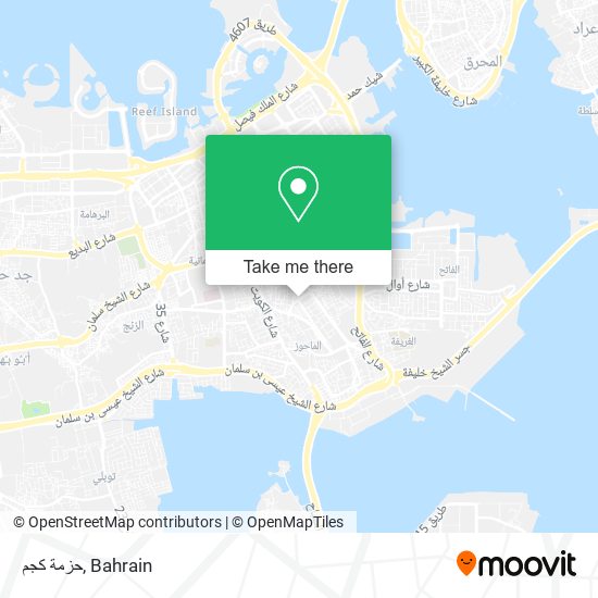 حزمة كجم map