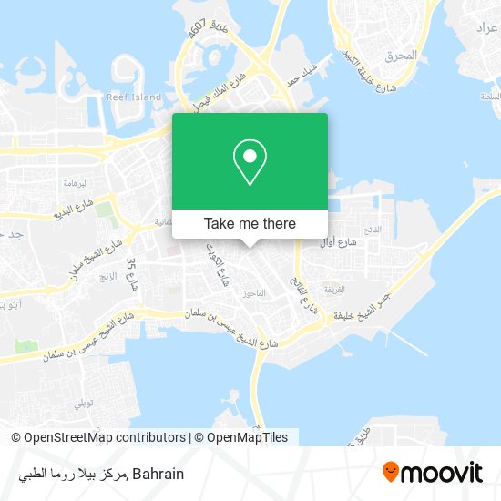 مركز بيلا روما الطبي map