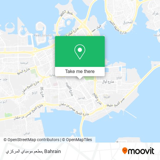 مطعم مومباي المركزي map