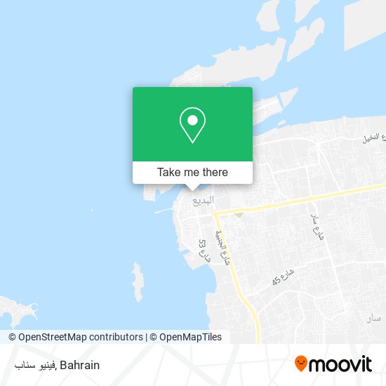 فينيو سناب map