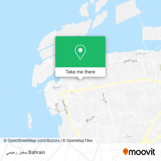 مخبز رحيمي map