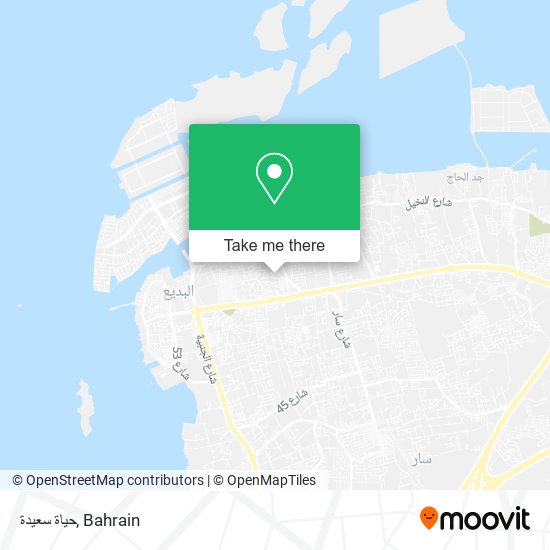 حياة سعيدة map
