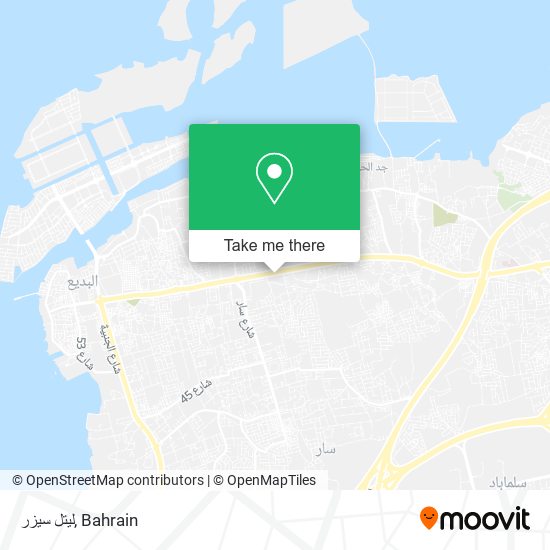 ليتل سيزر map