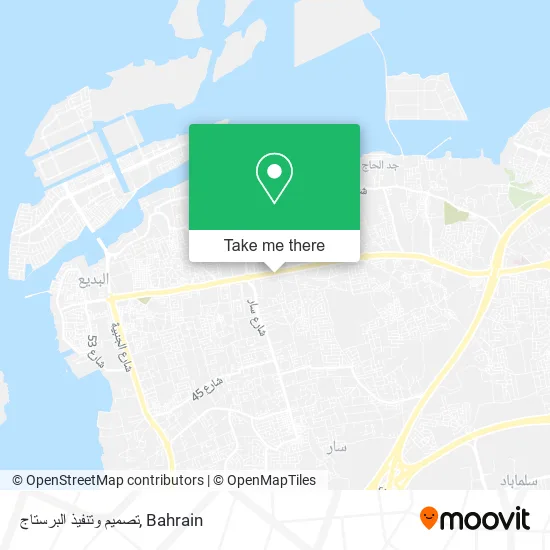 تصميم وتنفيذ البرستاج map