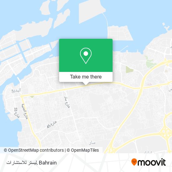ليستر للاستشارات map