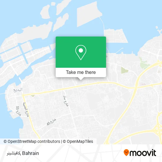 كافيتشينو map