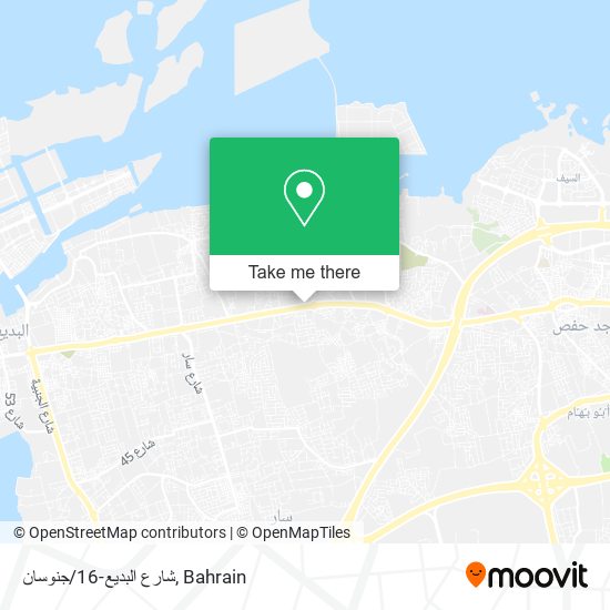 شارع البديع-16/جنوسان map