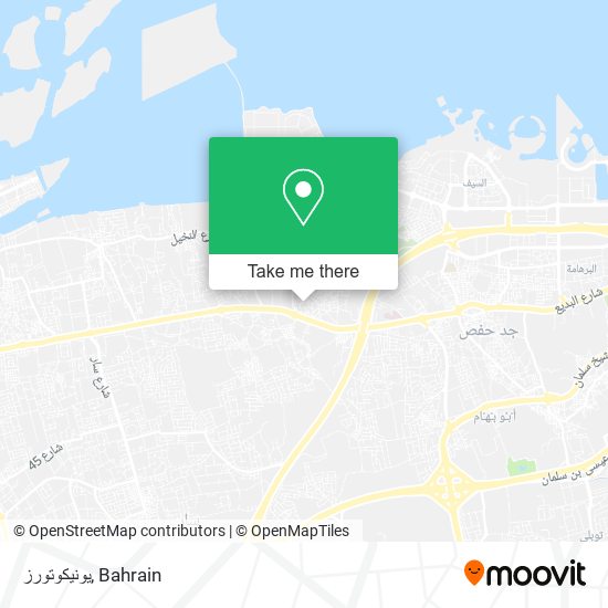 يونيكوتورز map