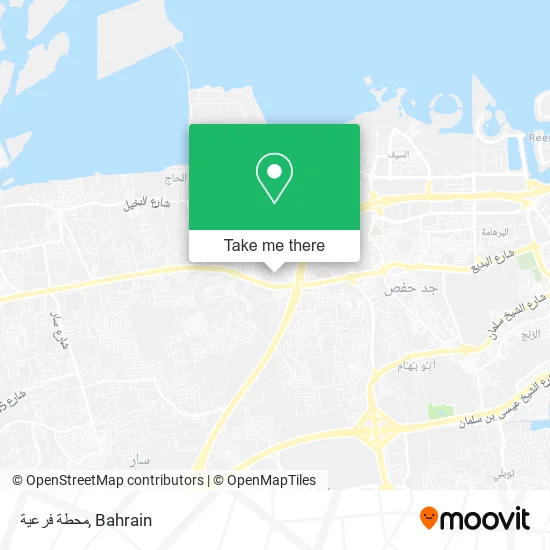 محطة فرعية map