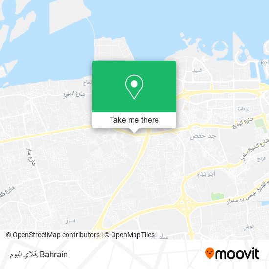 قلاي اليوم map
