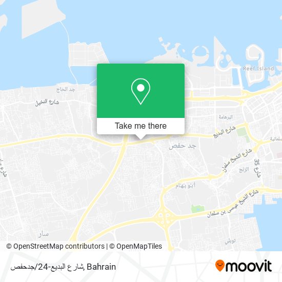شارع البديع-24/جدحفص map