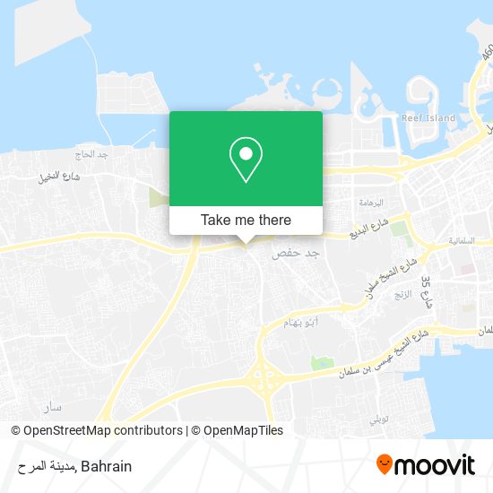 مدينة المرح map